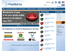 Tablet Screenshot of floydbell.com